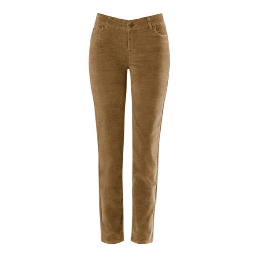 Peruvian Connection Sz 18 Skinny Velveteen Pants Velvet Brown Womens Western